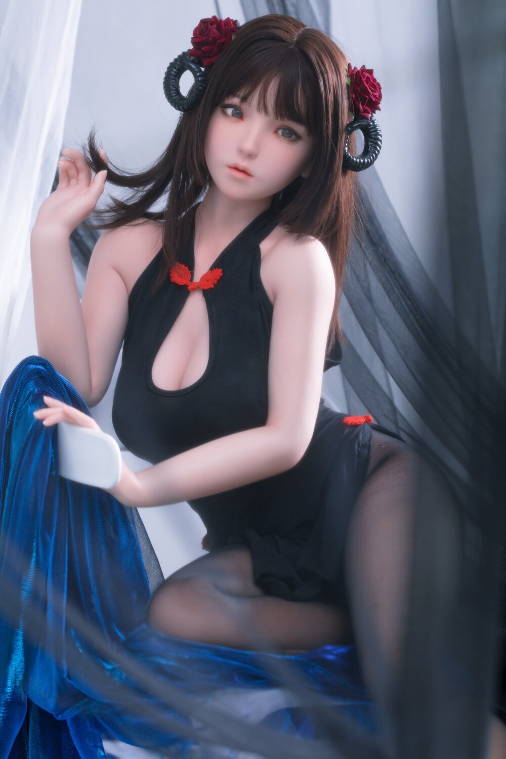 148cm/4ft10 C-cup Silicone Head Sex Doll – Finn - FavDoll